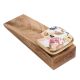 2 Pieces Rose Ceramic Door Cabinet Ceramic Wooden Door Stopper